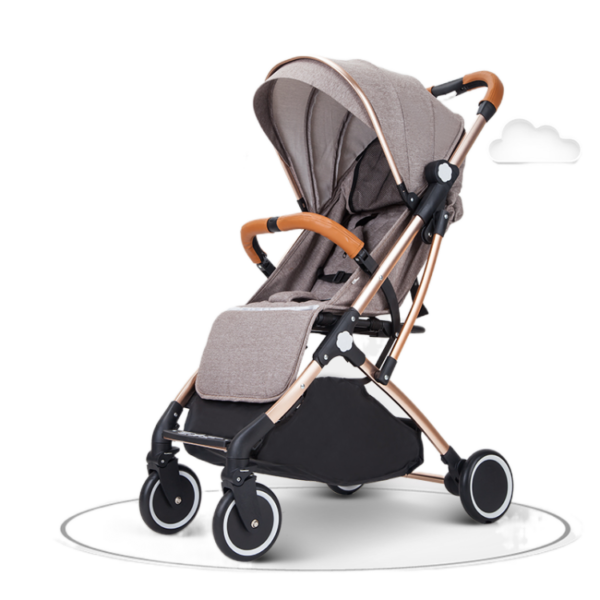 CE Certified Luxury Foldable Aluminum Baby Stroller Lightweight Airplane Stroller Best Sellers Baby Pram Easy Fold Baby Stroller - Image 5